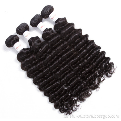 raw indonesian hair bundles vendors with top quality,613 deep wave human hair bundles